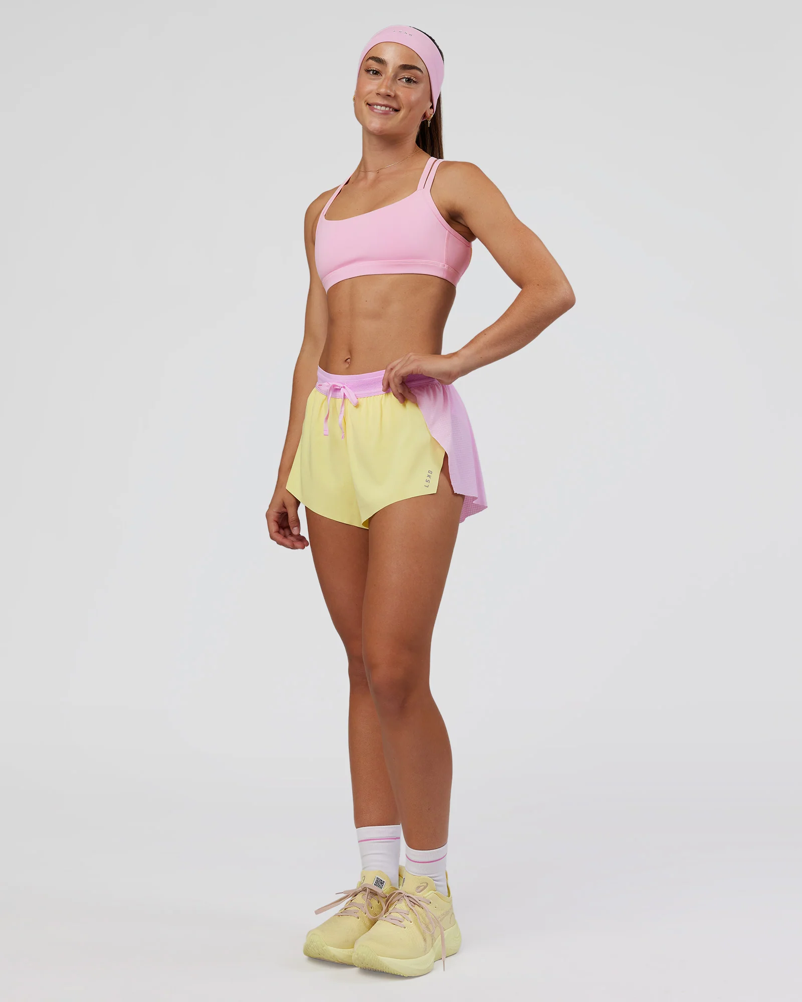 Velocity Sports Bra - Marshmallow - Image 3