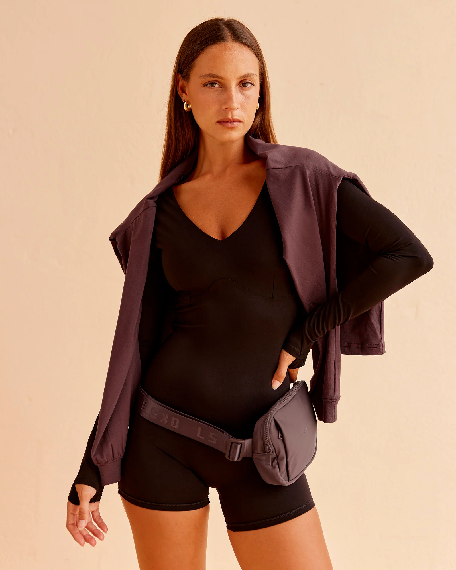 Vitality Long Sleeve Bodysuit - Black - Image 6