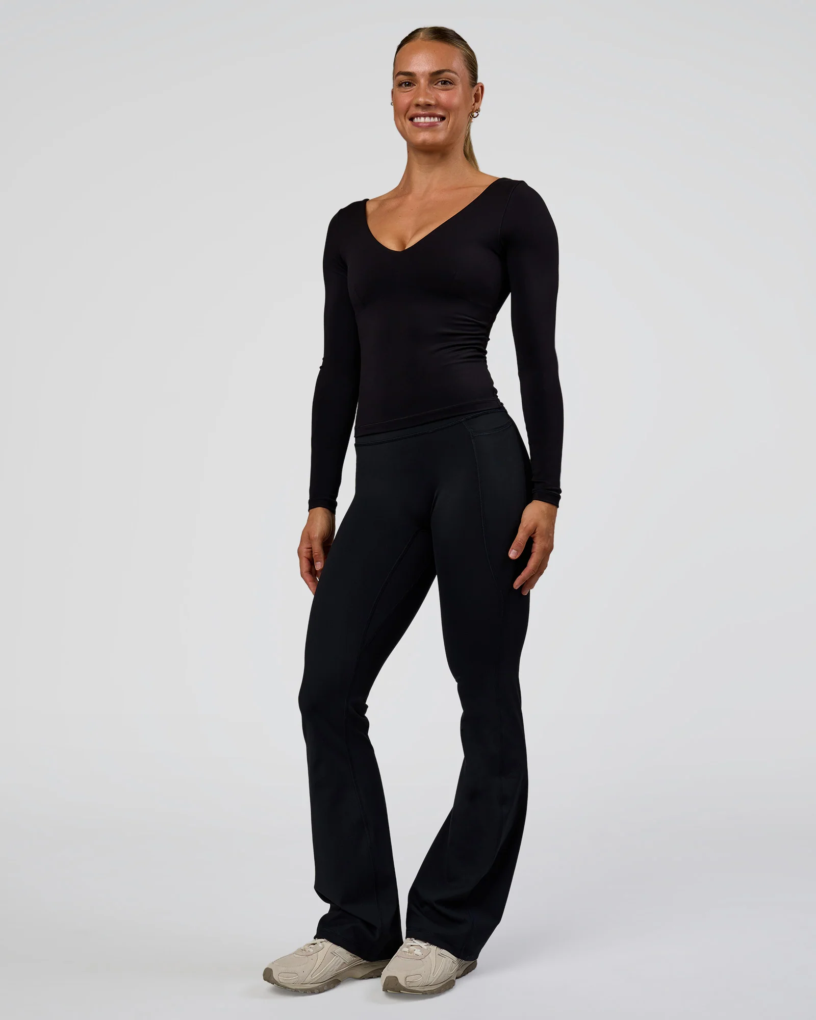 Vitality Long Sleeve Top - Black - Image 6