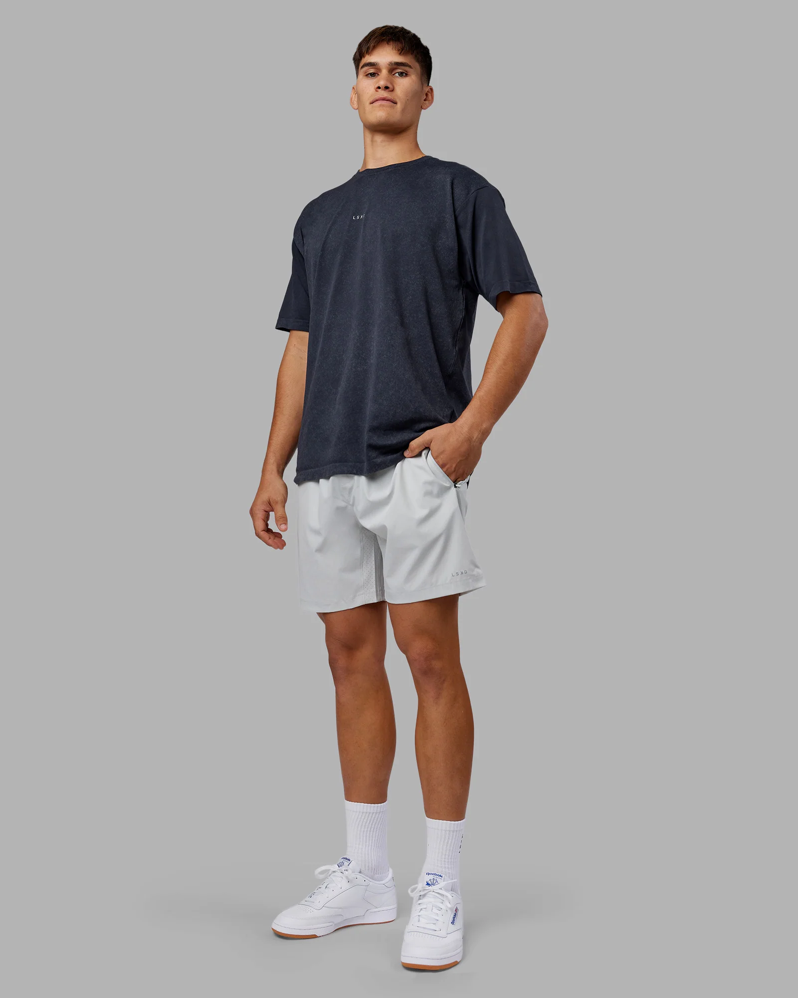 Power Oversized Tee - Pirate Black Washed - Image 2