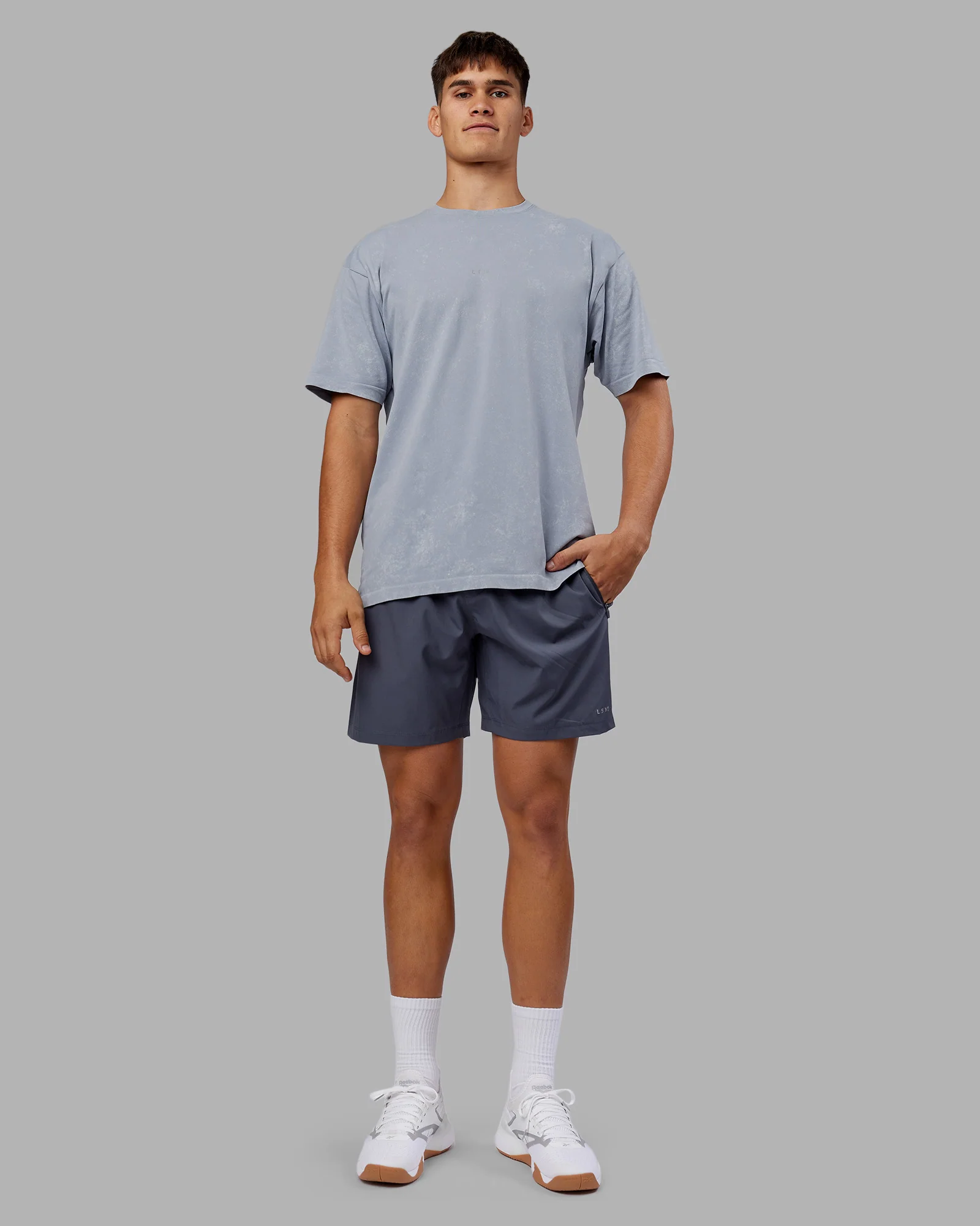 Power Oversized Tee - Tradewinds Washed - Image 4