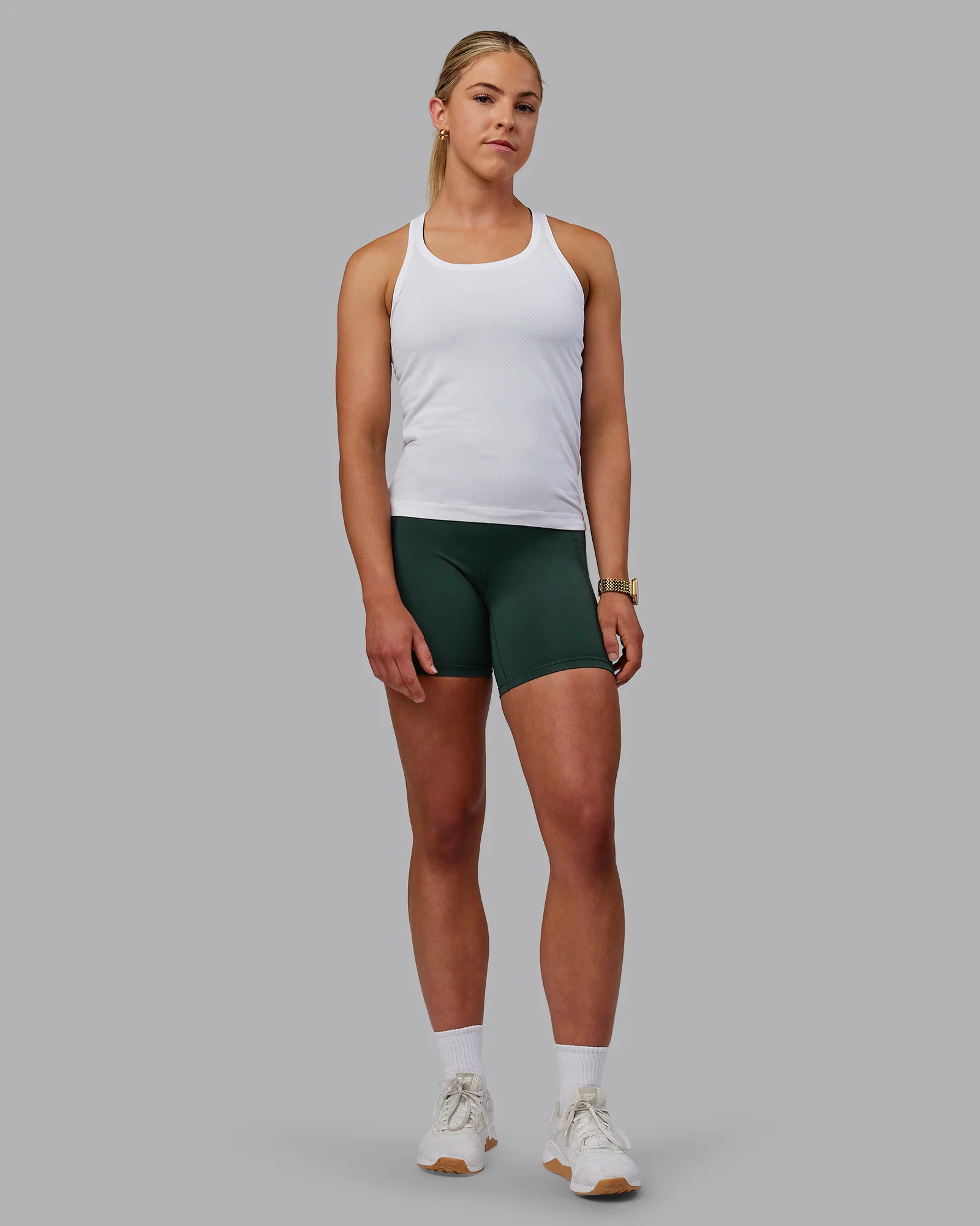 AeroFLX+ Seamless Tank - White/White - Image 6