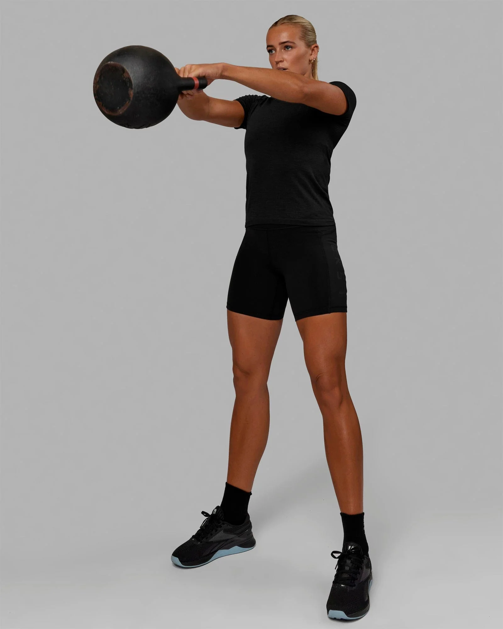 AeroFLX+ Seamless Tee - Black Marl - Image 7
