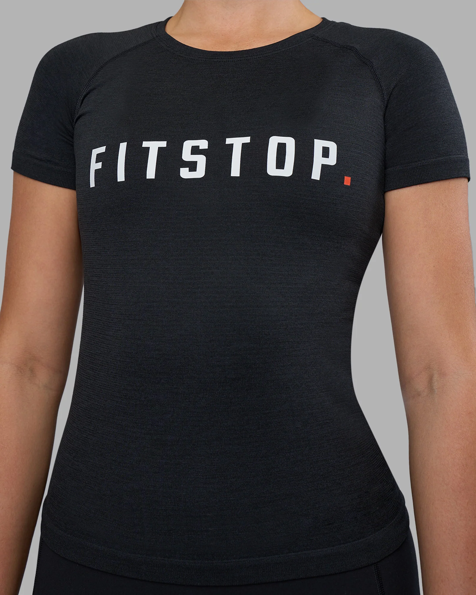 Fitstop AeroFLX+ Seamless Tee - Black - Image 5