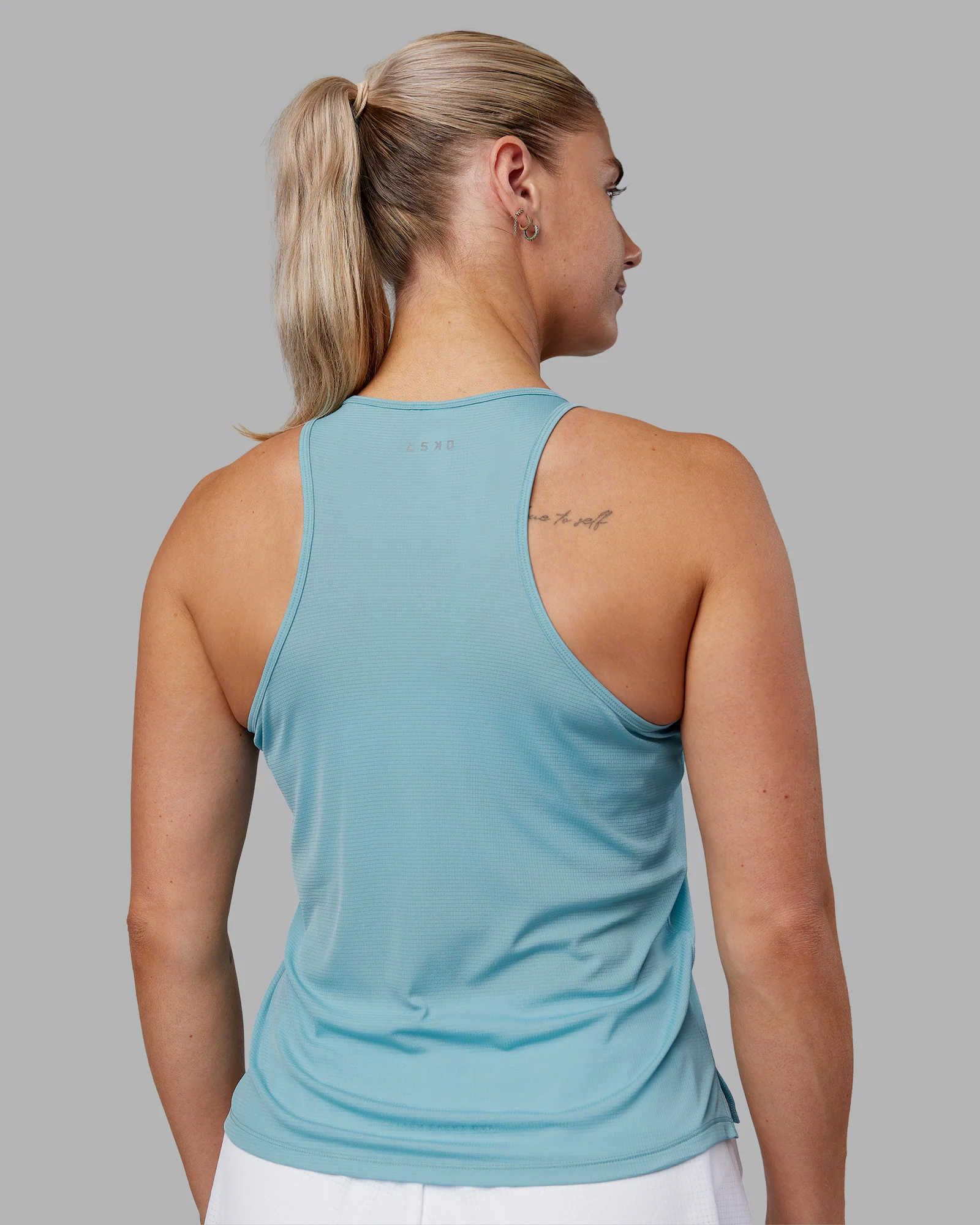 Pace Running Tank 2.0 - Retro Blue-white - Image 7