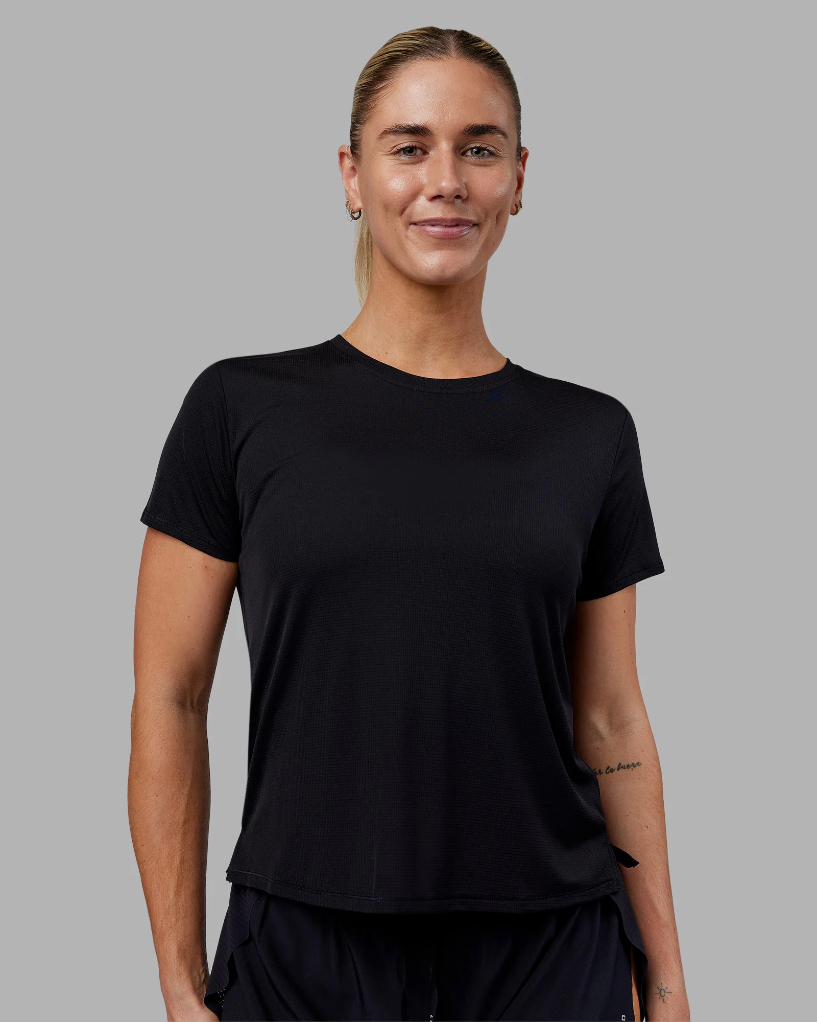 Pace Running Tee 2.0 - Black - Image 2