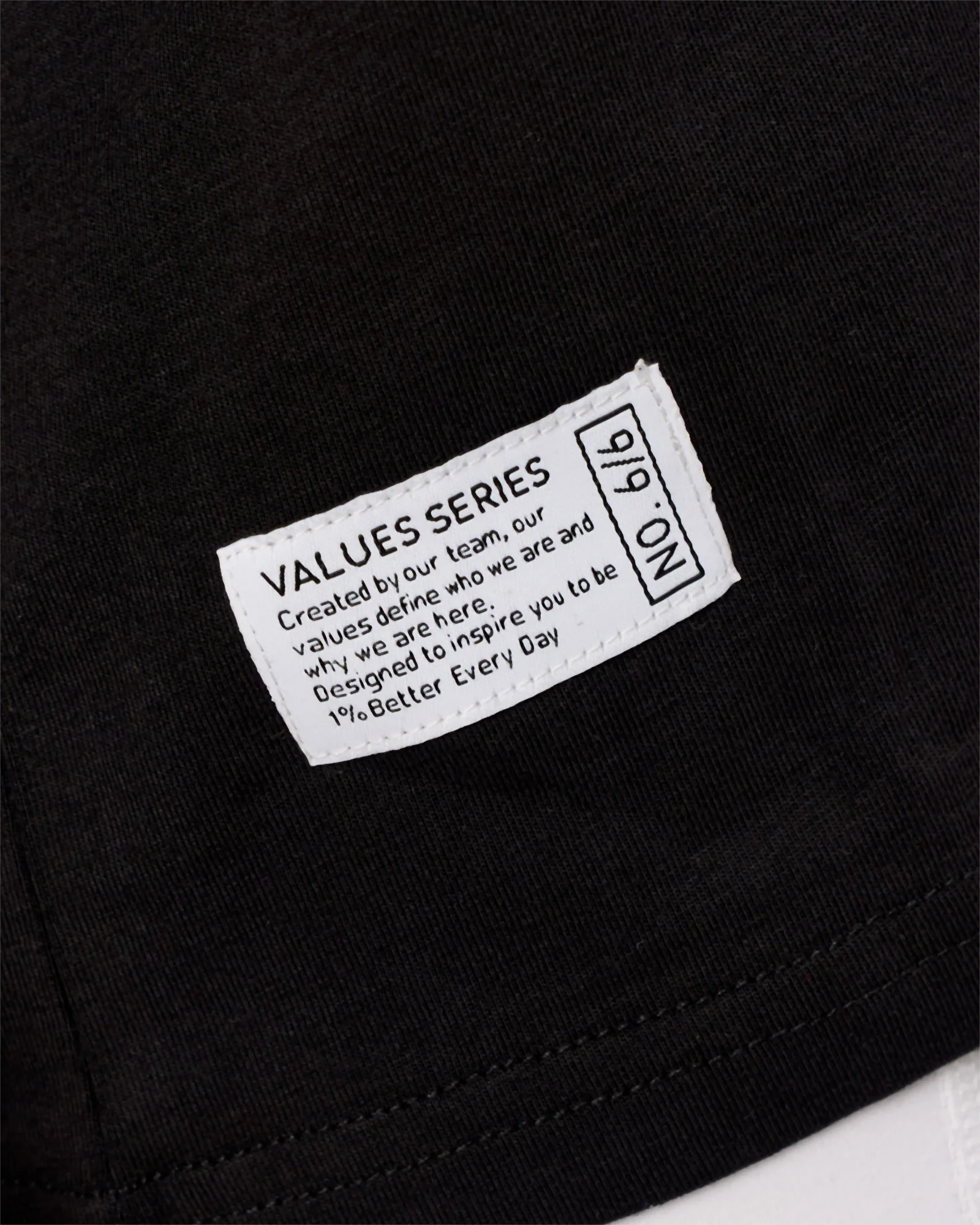 VS6 FLXCotton Regular Fit Tee - Black-White - Image 4